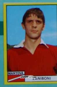 Figurina Giuseppe Zaniboni - Calciatori 1971-1972
 n. MAN14 - Edis