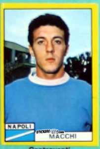 Sticker Emiliano Macchi - Calciatori 1971-1972
 n. NAP11 - Edis