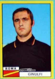 Cromo Alberto Ginulfi - Calciatori 1971-1972
 n. ROM3 - Edis