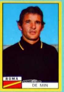 Cromo Giovanni De Min - Calciatori 1971-1972
 n. ROM4 - Edis
