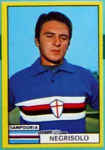 Cromo Piergiorgio Negrisolo - Calciatori 1971-1972
 n. SAM14 - Edis