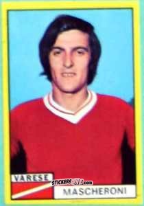 Sticker Riccardo Mascheroni - Calciatori 1971-1972
 n. VAR12 - Edis