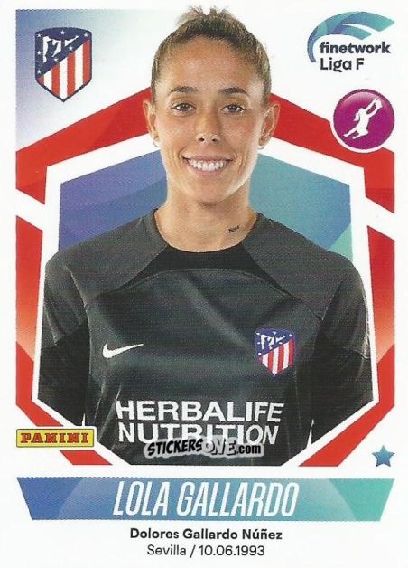 Figurina Lola Gallardo - Liga F 2022-2023
 n. 102 - Panini
