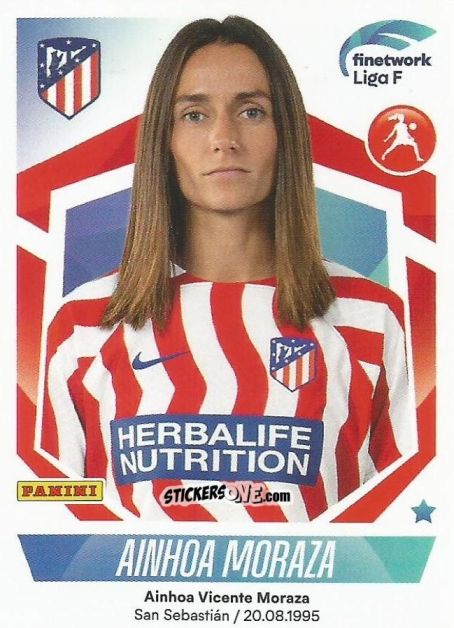 Figurina Ainhoa Moraza - Liga F 2022-2023
 n. 108 - Panini
