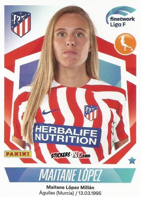 Figurina Maitane López - Liga F 2022-2023
 n. 110 - Panini