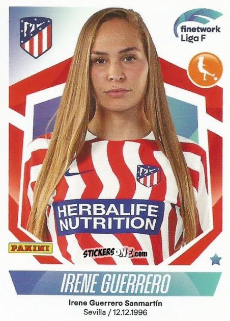Figurina Irene Guerrero - Liga F 2022-2023
 n. 111 - Panini