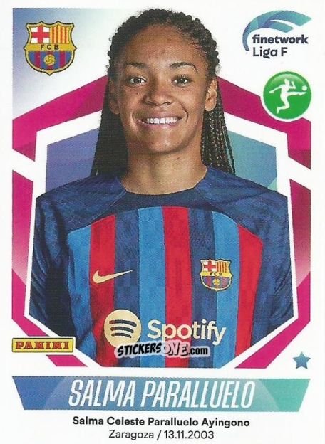 Sticker Salma Paralluelo - Liga F 2022-2023
 n. 132 - Panini