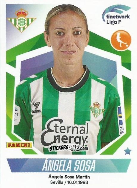 Figurina Angela Sosa - Liga F 2022-2023
 n. 148 - Panini