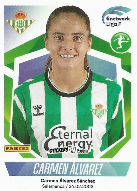 Figurina Carmen Álvarez - Liga F 2022-2023
 n. 151 - Panini
