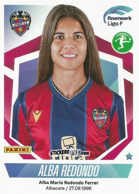 Figurina Alba Redondo - Liga F 2022-2023
 n. 200 - Panini