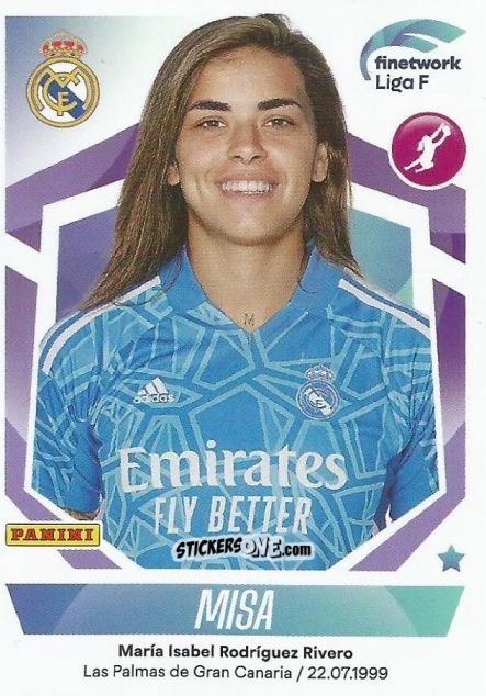 Cromo Misa - Liga F 2022-2023
 n. 221 - Panini