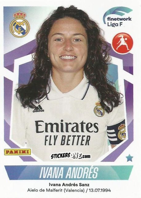 Figurina Ivana Andrés - Liga F 2022-2023
 n. 226 - Panini