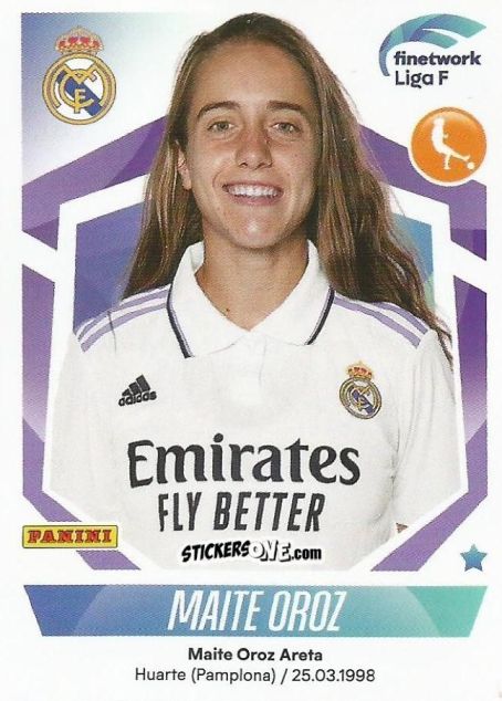 Sticker Maite Oroz - Liga F 2022-2023
 n. 231 - Panini