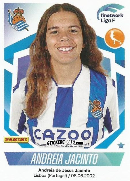 Figurina Andreia Jacinto - Liga F 2022-2023
 n. 247 - Panini