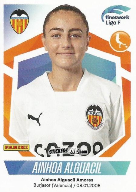 Sticker Ainhoa Alguacil - Liga F 2022-2023
 n. 298 - Panini