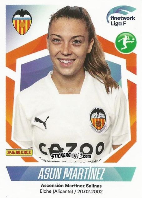 Cromo Asun Martínez - Liga F 2022-2023
 n. 301 - Panini