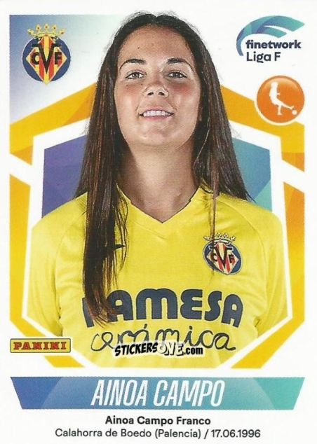 Sticker Ainoa Campo - Liga F 2022-2023
 n. 315 - Panini