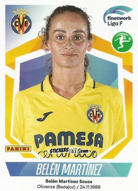 Figurina Belén Martínez - Liga F 2022-2023
 n. 320 - Panini