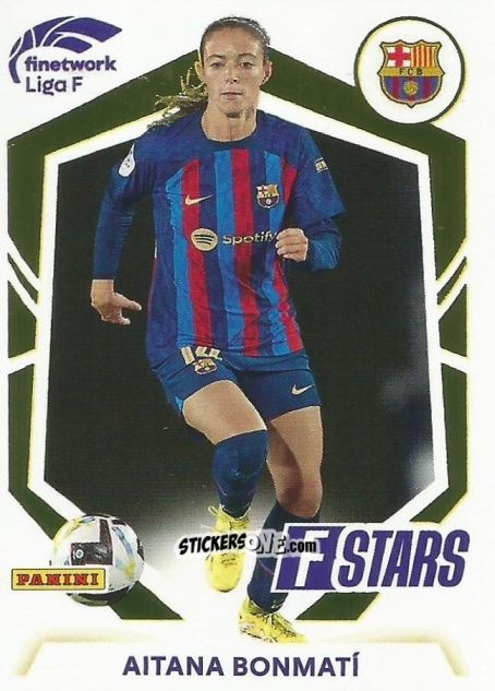Cromo Aitana Bonmati - Liga F 2022-2023
 n. 322 - Panini