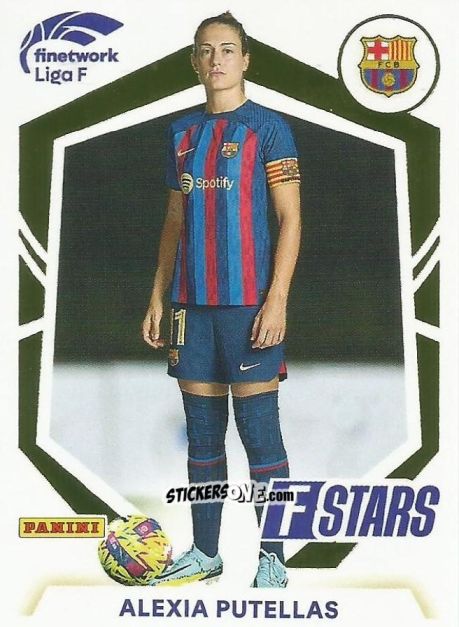 Sticker Alexia Putellas - Liga F 2022-2023
 n. 324 - Panini