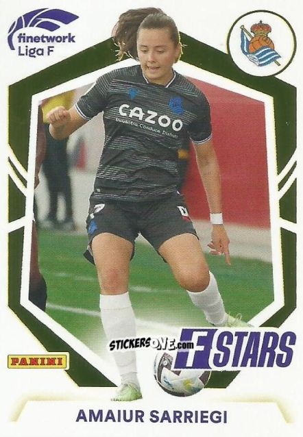 Sticker Amaiur Sarriegi - Liga F 2022-2023
 n. 325 - Panini