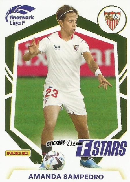 Figurina Amanda Sampedro - Liga F 2022-2023
 n. 326 - Panini