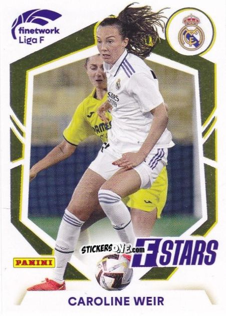 Sticker Carolina Wier - Liga F 2022-2023
 n. 331 - Panini