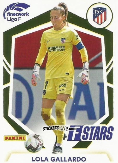 Figurina Lola Gallardo - Liga F 2022-2023
 n. 340 - Panini