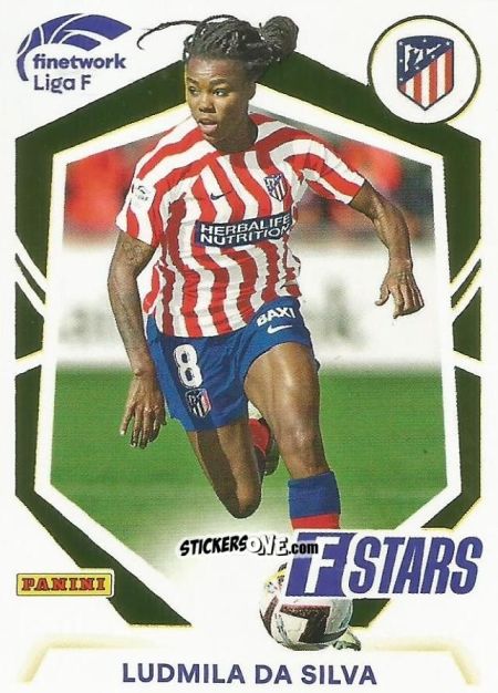 Figurina Ludmila Da Silva - Liga F 2022-2023
 n. 342 - Panini