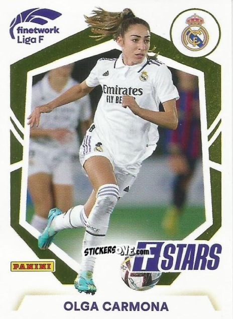 Sticker Olga Carmona - Liga F 2022-2023
 n. 350 - Panini