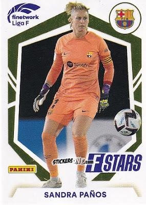 Cromo Sandra Paños - Liga F 2022-2023
 n. 355 - Panini