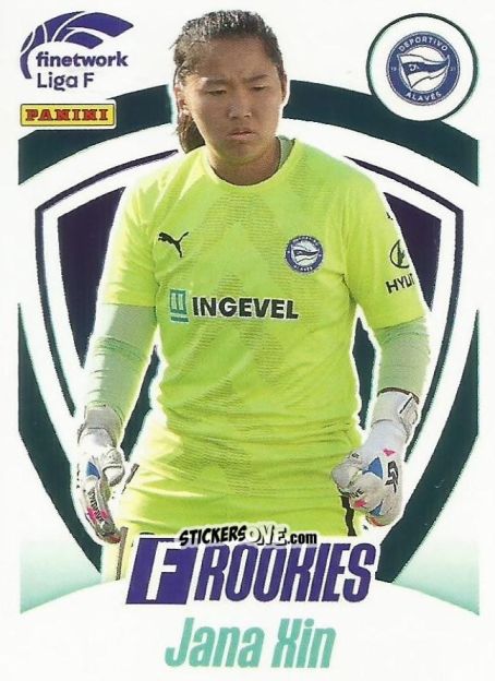 Cromo Jana Xin - Liga F 2022-2023
 n. 362 - Panini