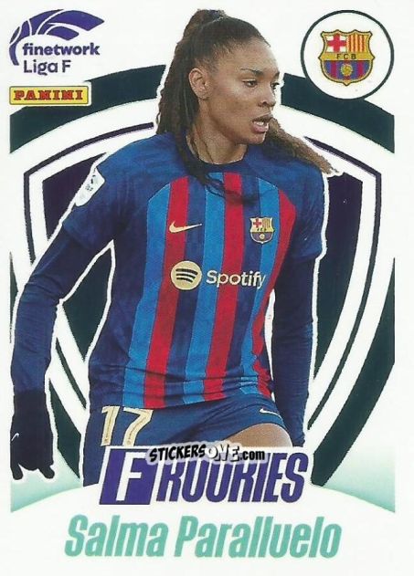 Cromo Salma Paralluelo - Liga F 2022-2023
 n. 365 - Panini
