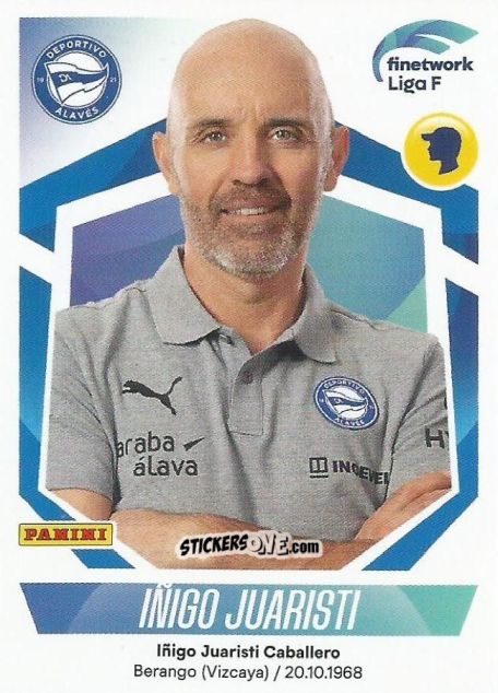 Cromo Iñigo Jurasti - Liga F 2022-2023
 n. 50 - Panini