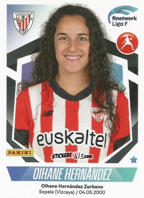 Cromo Ohane Hernández - Liga F 2022-2023
 n. 87 - Panini