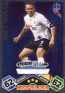 Figurina Matt Taylor - English Premier League 2009-2010. Match Attax Extra n. 113 - Topps