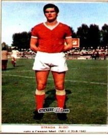 Sticker Aldo Strada - Campionato di Calcio 1967-1968
 n. MON16 - PERSICO
