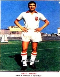 Sticker Mauro Gatti - Campionato di Calcio 1967-1968
 n. PAD15 - PERSICO
