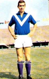 Cromo Giampiero Vitali - Campionato di Calcio 1967-1968
 n. BRE4 - PERSICO
