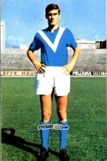 Figurina Giuseppe Tomasini - Campionato di Calcio 1967-1968
 n. BRE6 - PERSICO
