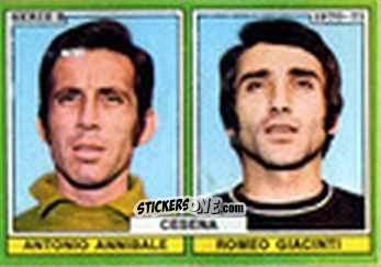 Cromo Annibale / Giacinti - Calciatori 1970-1971
 n. B37 - Edis