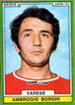 Cromo Borghi - Calciatori 1970-1971
 n. VAR12 - Edis
