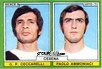 Cromo Ceccarelli / Ammoniaci - Calciatori 1970-1971
 n. B38 - Edis
