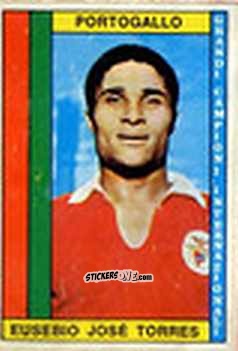 Sticker Eusebio Jose Torres - Calciatori 1970-1971
 n. 70 - Edis