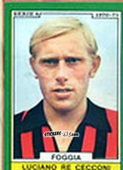 Cromo Re Cecconi - Calciatori 1970-1971
 n. FOG14 - Edis