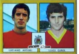 Sticker Artisei / Girol - Calciatori 1969-1970. Mexico 70
 n. B30 - Edis
