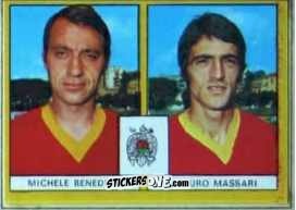 Cromo Benedetto / Massari - Calciatori 1969-1970. Mexico 70
 n. B27 - Edis