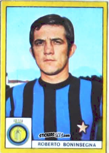 Cromo Boninsegna - Calciatori 1969-1970. Mexico 70
 n. A90 - Edis