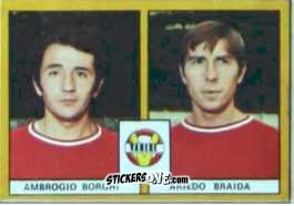 Cromo Borghi / Braida - Calciatori 1969-1970. Mexico 70
 n. B159 - Edis