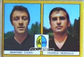 Sticker Ciceri / Pezzullo - Calciatori 1969-1970. Mexico 70
 n. B81 - Edis